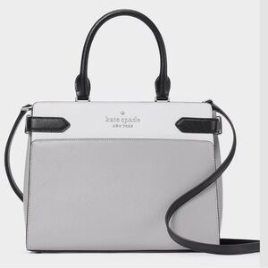 kate spade Black and Gray Satchel